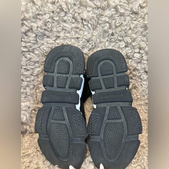 Balenciaga Speed Graffiti Sneakers - black and white - retail for $1200 - Picture 7 of 7